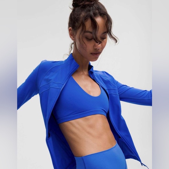 Lululemon Define Jacket Nulu Cerulean Blue Full Zip | Size 2 - Picture 4 of 17